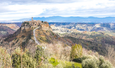 Civita di Bagnoregio, Viterbo, Lazio, Italy: the 