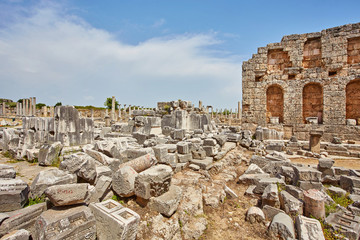 Ruins of the ancient city of Patara