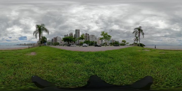 360 VR video of Florian&oacute;polis Brazil