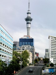 Fototapeta na wymiar New Zealand. Tower in Auckland