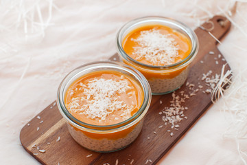 Chia Seed Pudding with Coconut Milk