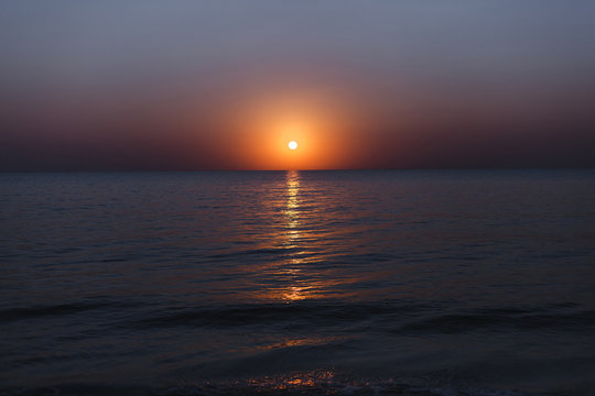 sunrise over the sea beach sun © Svetlana