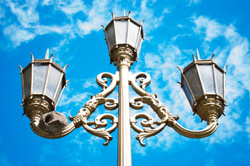 lamps and sky