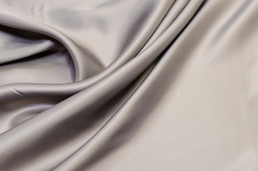 Lining fabric of viscose acetate and elastane gray
