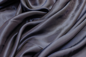 Lining fabric of viscose acetate and elastane gray