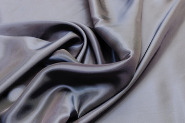 Lining fabric of viscose acetate and elastane gray