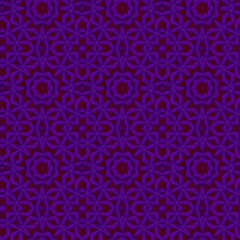 Obraz na płótnie Canvas Seamless color pattern from a variety of geometric shapes and lines.