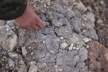 taking a sample