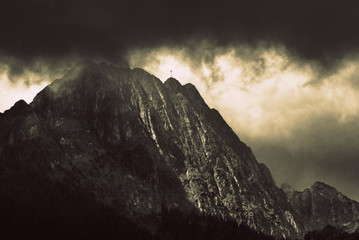 góry przed burzą, Tatry, Polska
