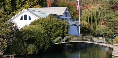 Naklejka premium Boat Club House