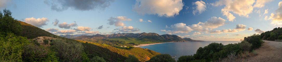 Fototapeta na wymiar Sardinien Panorama