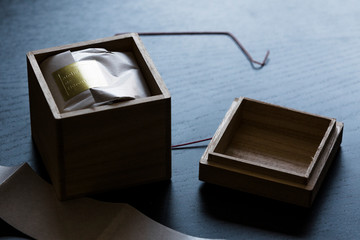 wooden gift box