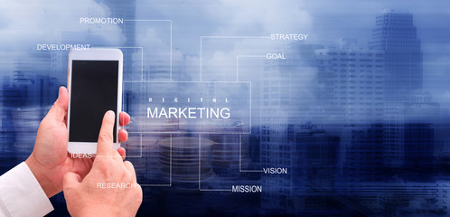 International financial consulting and Office buildings concept of business background.