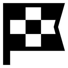 Checkered Flag Winner Icon
