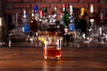 Refreshing Whiskey Sazerac Cocktail