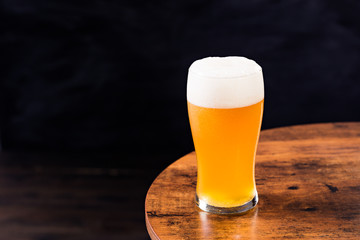 Refreshing Amber Craft Beer