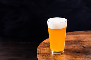 Refreshing Amber Craft Beer