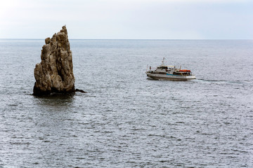 boat in the sea