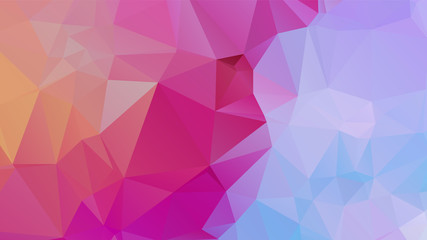 Abstract Color Polygon Background Design, Abstract Geometric Origami Style With Gradient
