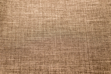 Brown Nature sackcloth or burlap texture background - image