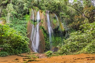 Wasserfall El Rocio in Guanayara Kuba