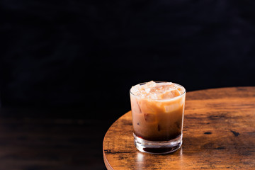 Refreshing White Russian Cocktail