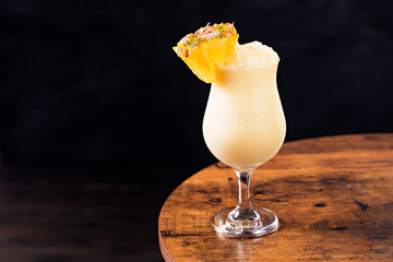 Refreshing Rum Pina Colada Cocktail