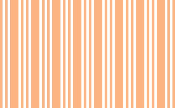 abstract soft pastel orange stripe color pattern on white background, illustration, copy space for text