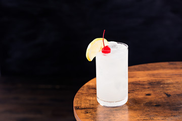 Refreshing Tom Collins Cocktail