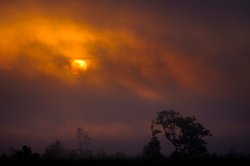 Couldy Sunset