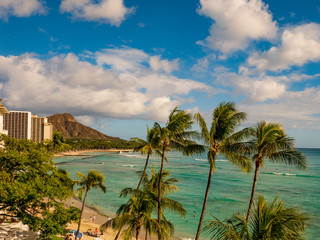 Waikiki Beach and Diamondhead