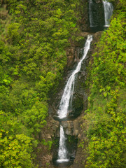 Fototapeta na wymiar Kauai waterfall