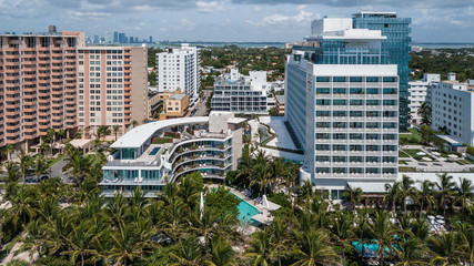 Miami Beach Aerial View