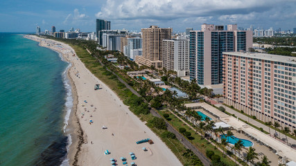 Miami Beach Aerial View