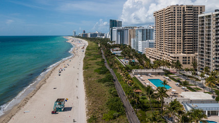 Miami Beach Aerial View