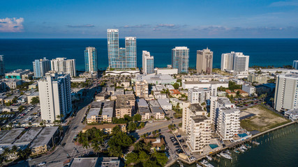 Fototapeta premium Miami Beach Aerial View