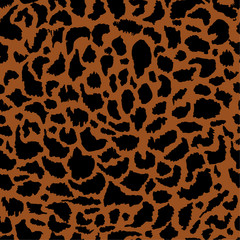 Animal skin prints leopard seamless pattern vector design for fashion ,fabric ,wallpaper,cover and all prints
