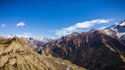 landscape in the mountains