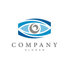 Obraz premium Abstract Eye Logo
