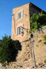 The town of Gordes, small charming town in Provence, France