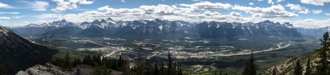 Mount Lady MacDonald in Banff valley