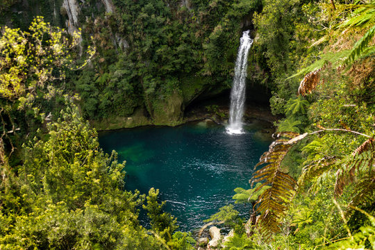 waterfall in forest