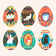 Easter egg designs collection