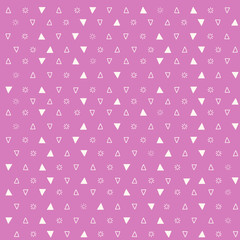 Abstract seamless geometric pattern fashion design print triangle color. Vector illustration. 