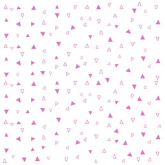 Fototapeta na wymiar Abstract seamless geometric pattern fashion design print triangle color. Vector illustration. 