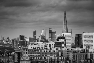 London Skyline Dominated by The Shard