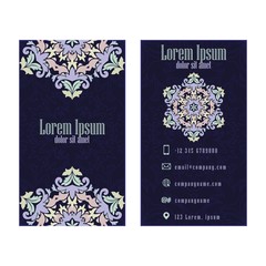 Blue Corporate business or visiting card, professional designer