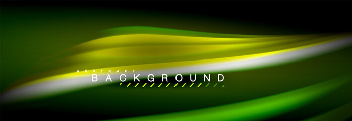 Blurred fluid colors background, abstract waves lines, mixing colours with light effects on light backdrop. Vector artistic illustration for presentation, app wallpaper, banner or posters