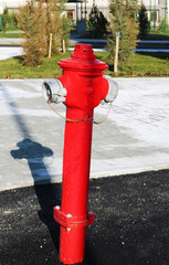 Fire department hydrant