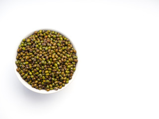 The mung beans in bowl